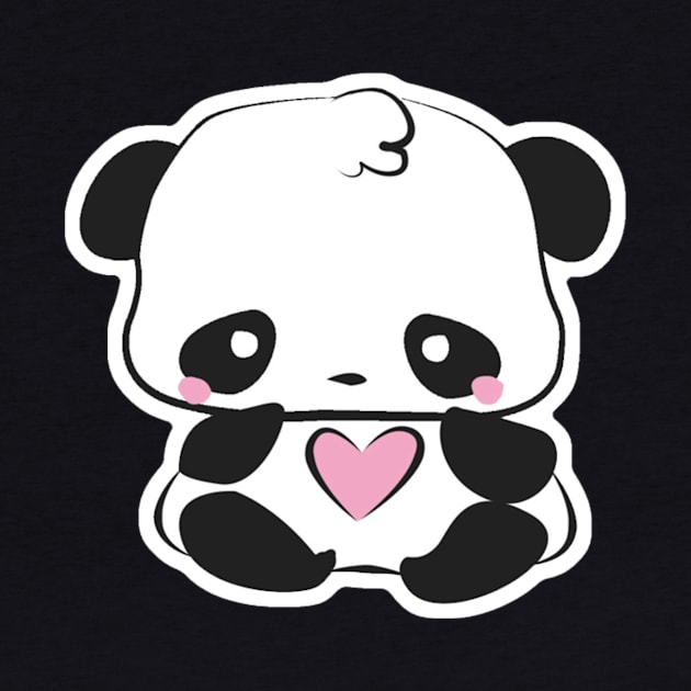 Baby Panda by Kittykaya